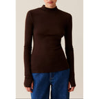 Long Sleeve Wool Top