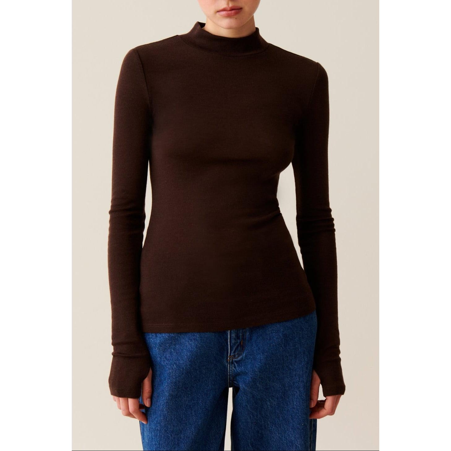 Long Sleeve Wool Top