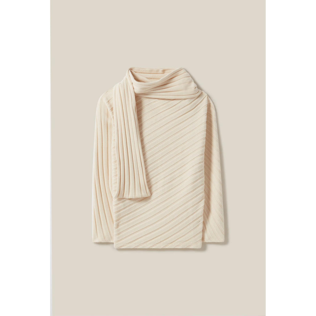 Pull Écharpe Intégrée Amovible