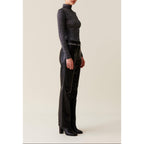 Sous-Pull Jersey Brillant Col Haut