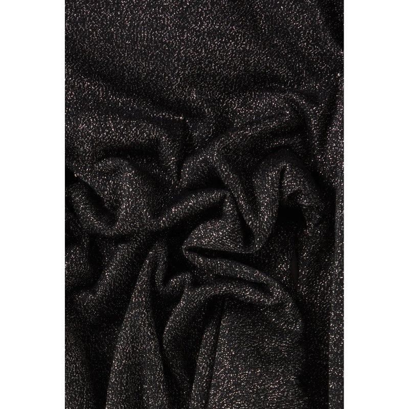 Jersey interior de punto brillante con cuello alto