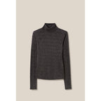 Sous-Pull Jersey Brillant Col Haut