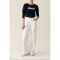 Claudie Pierlot - T-Shirt Coton Manches Longues Noir
