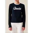 T-Shirt Coton Manches Longues Noir