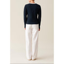 T-Shirt Coton Manches Longues Noir