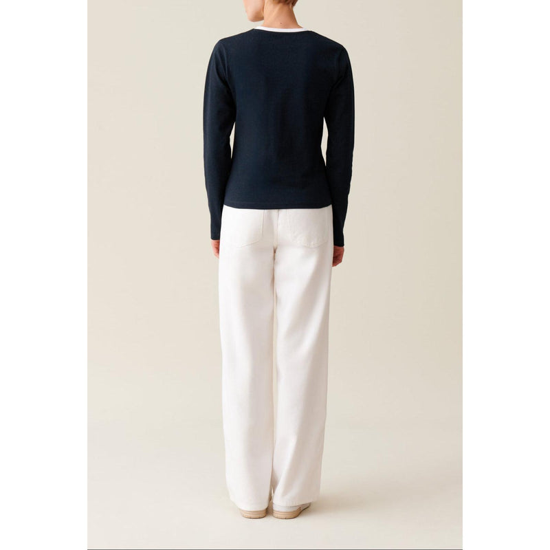 T-Shirt Coton Manches Longues Noir