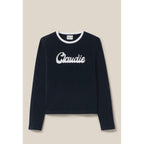 T-Shirt Coton Manches Longues Noir