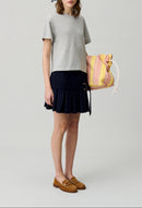 T-Shirt Theresebis Gris Clair Chine
