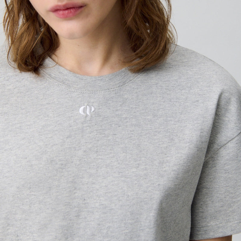 T-Shirt Theresebis Gris Clair Chine