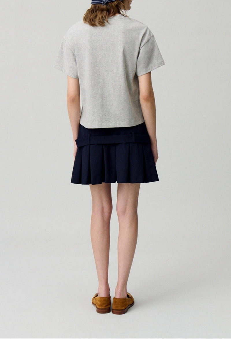 T-Shirt Theresebis Gris Clair Chine