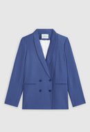 Claudie Pierlot - Chaqueta de traje Verlaine - Azul océano