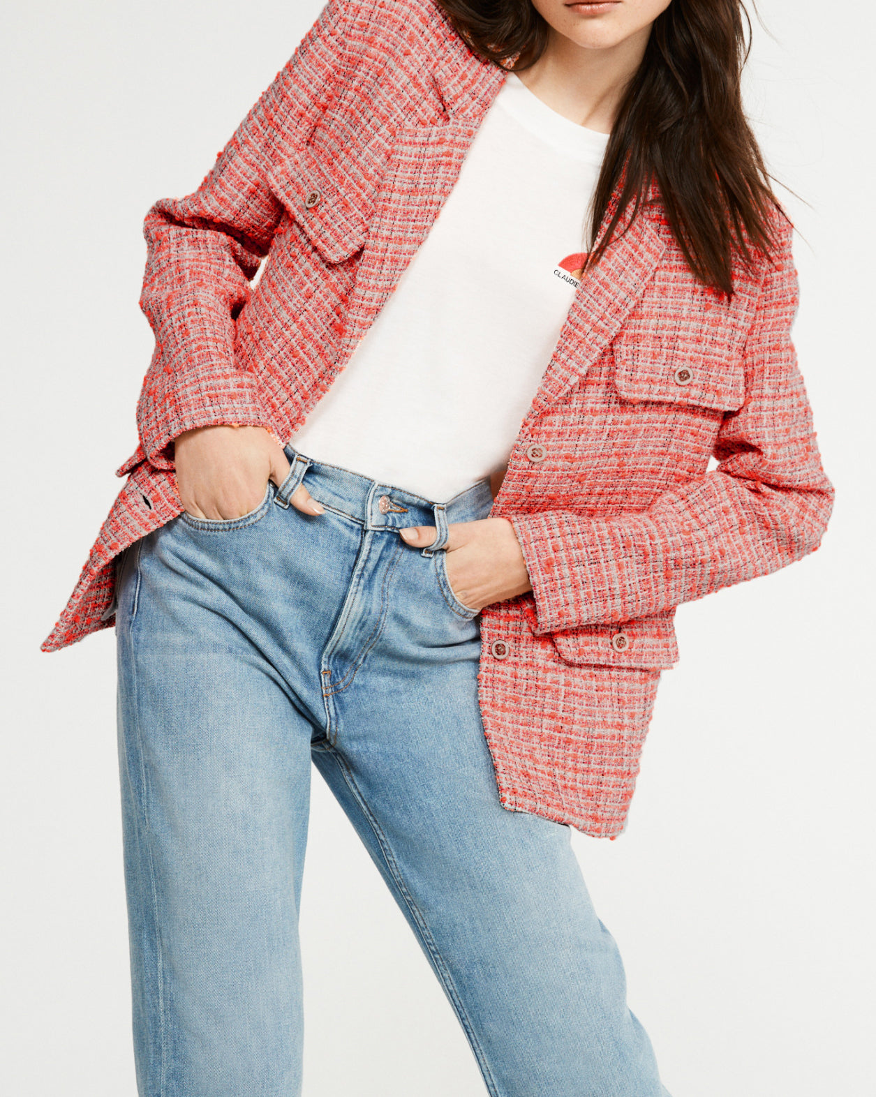 Claudie Pierlot - Veste Tailleur - Vacances - Multico