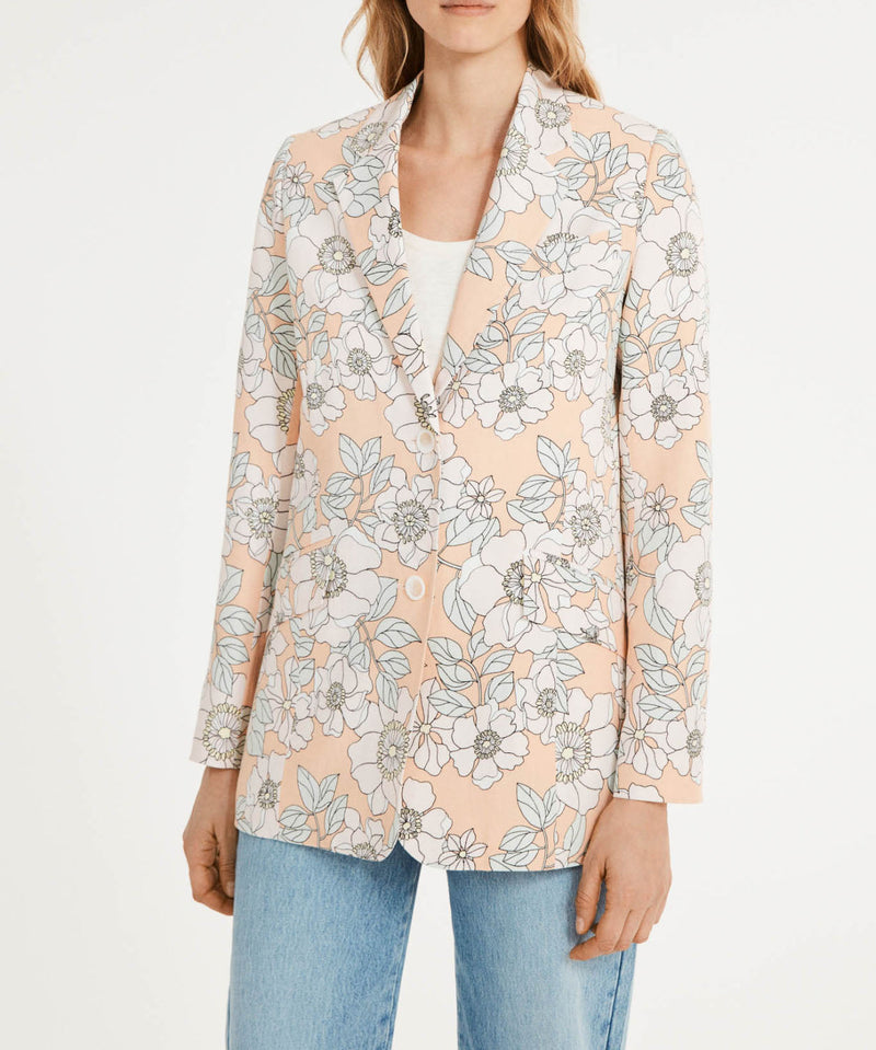 Claudie Pierlot - Veste Tailleur - Vanessa Bis - Print Clair