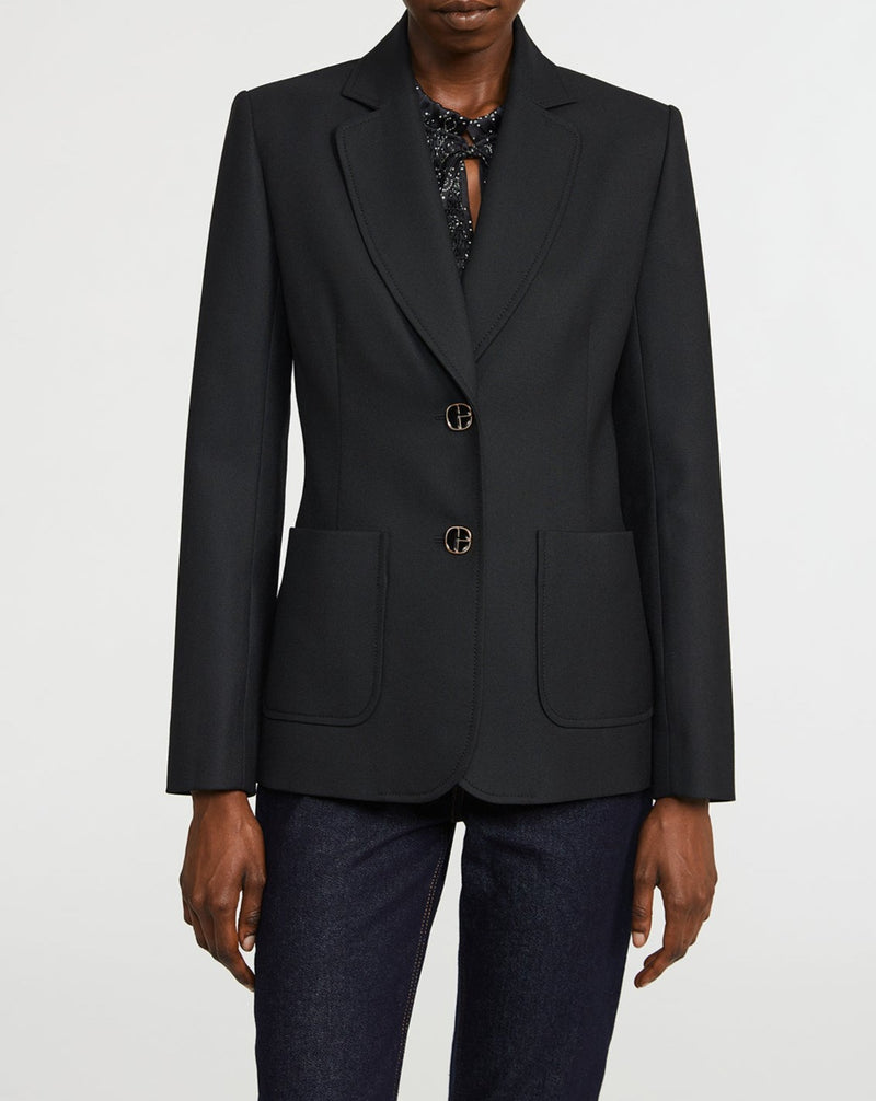 Claudie Pierlot - Chaqueta Vatel - Negra