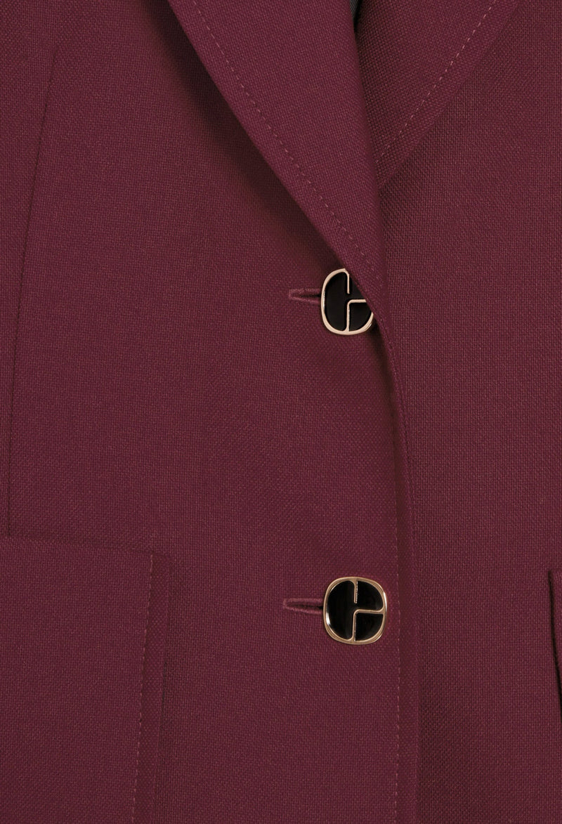 Claudie Pierlot - Chaqueta de traje - Vatel - Burdeos