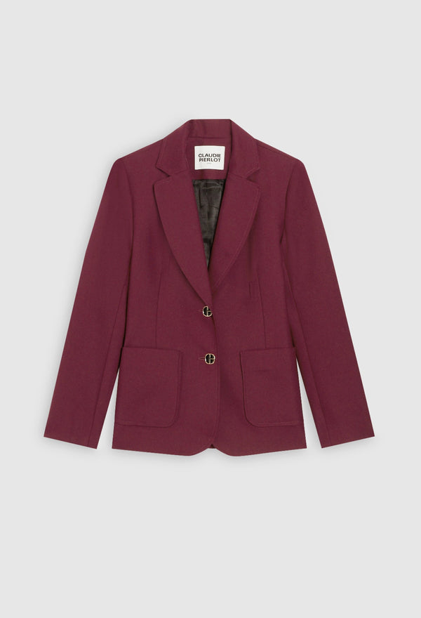 Claudie Pierlot - Veste Tailleur - Vatel - Bordeaux