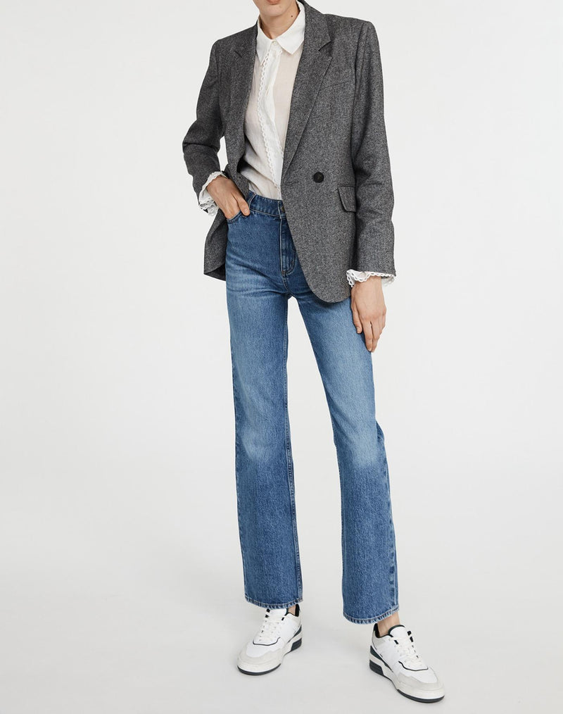 Claudie Pierlot - Veste Tailleur - Villaga - Gris Chine