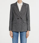 Claudie Pierlot - Veste Tailleur - Villaga - Gris Chine