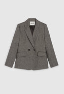 Claudie Pierlot - Veste Tailleur - Villaga - Gris Chine