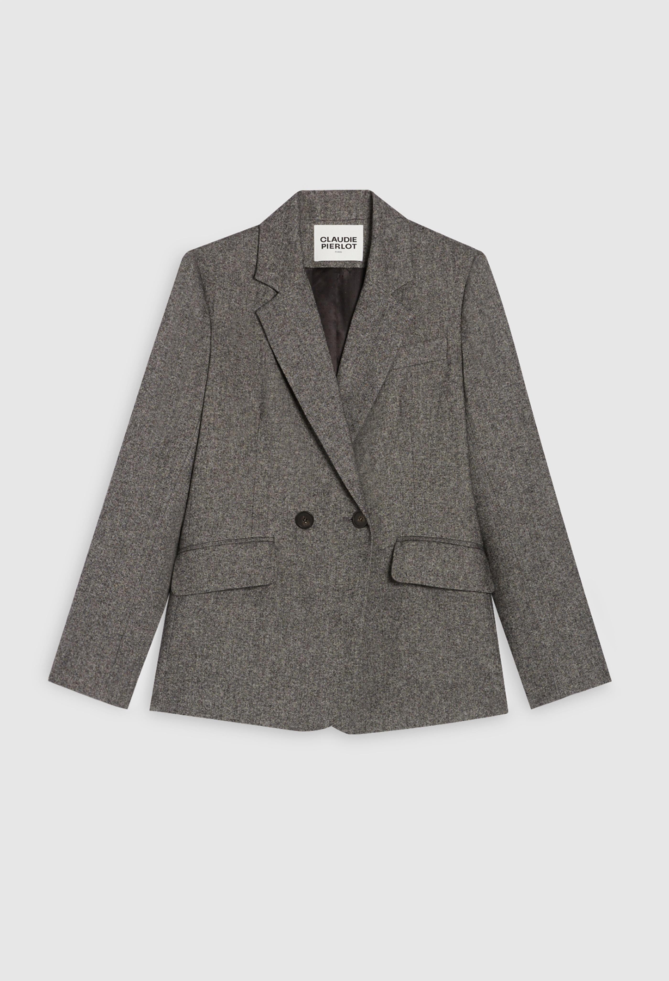 Claudie Pierlot - Tailored Jacket - Villaga - Marl Grey