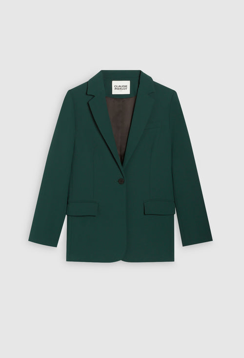 Claudie Pierlot - Vitaliee Traje Chaqueta - Verde Bosque