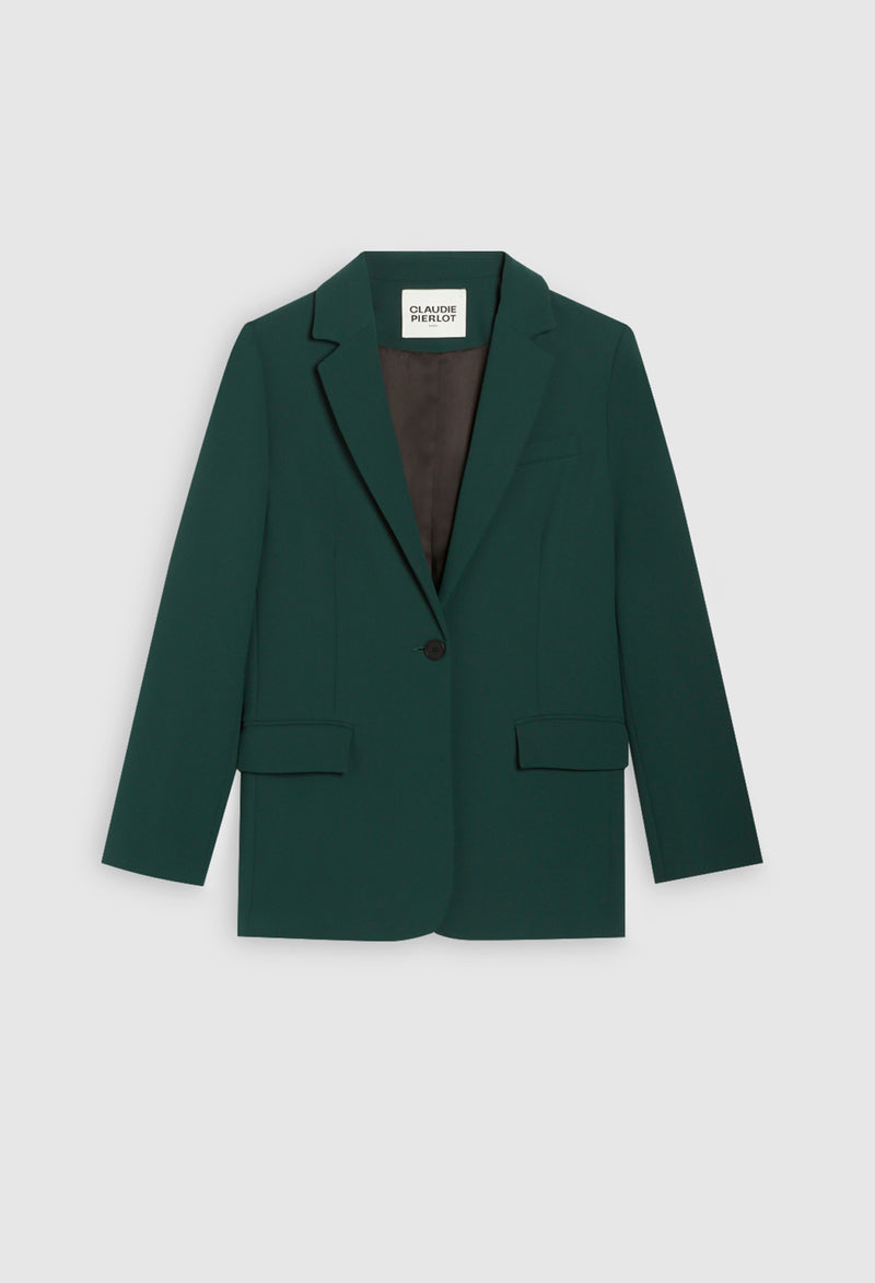 Claudie Pierlot - Vitaliee Suit Jacket - Forest Green