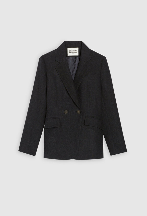 Claudie Pierlot - Veste Tailleur - Villago - Marine