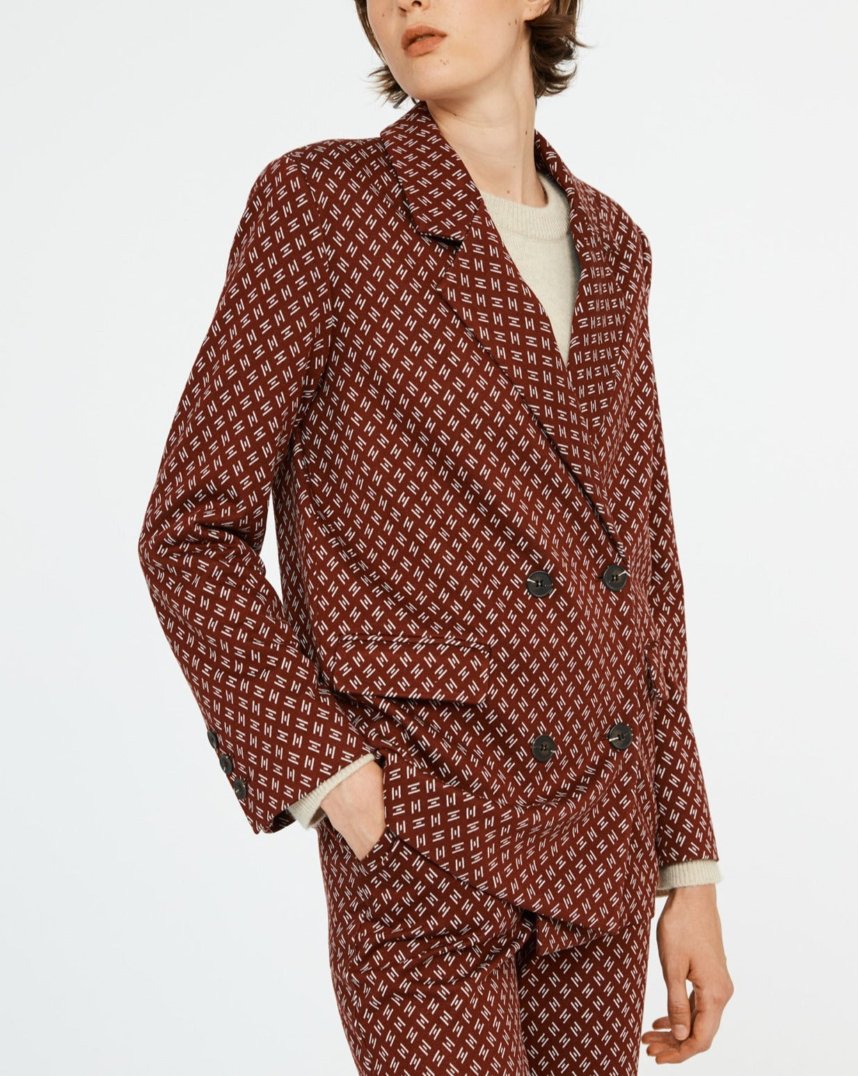 Claudie Pierlot - Veste Tailleur - Vimy - Bicolore