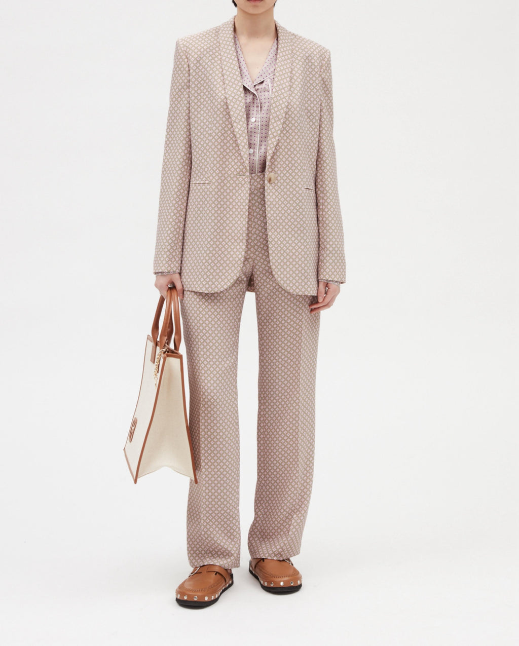 Claudie Pierlot - Tailored Jacket - Variete - Print Clair
