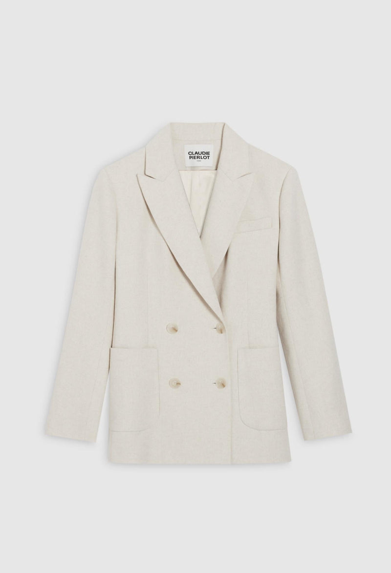 Claudie Pierlot - Chaqueta de traje - Virginialin - Lino