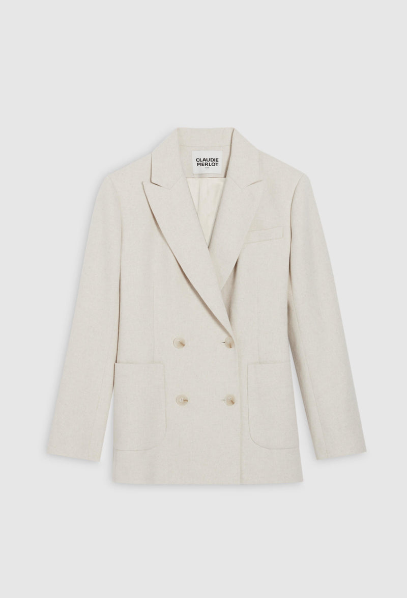 Claudie Pierlot - Chaqueta de traje - Virginialin - Lino