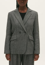 Claudie Pierlot - Tailored Jacket - Villaga Chevron - Two-Tone