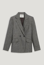 Claudie Pierlot - Tailored Jacket - Villaga Chevron - Two-Tone