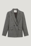 Claudie Pierlot - Veste Tailleur - Villaga Chevron - Bicolore