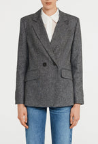 Claudie Pierlot - Tailored Jacket - Villaga - Heather Grey