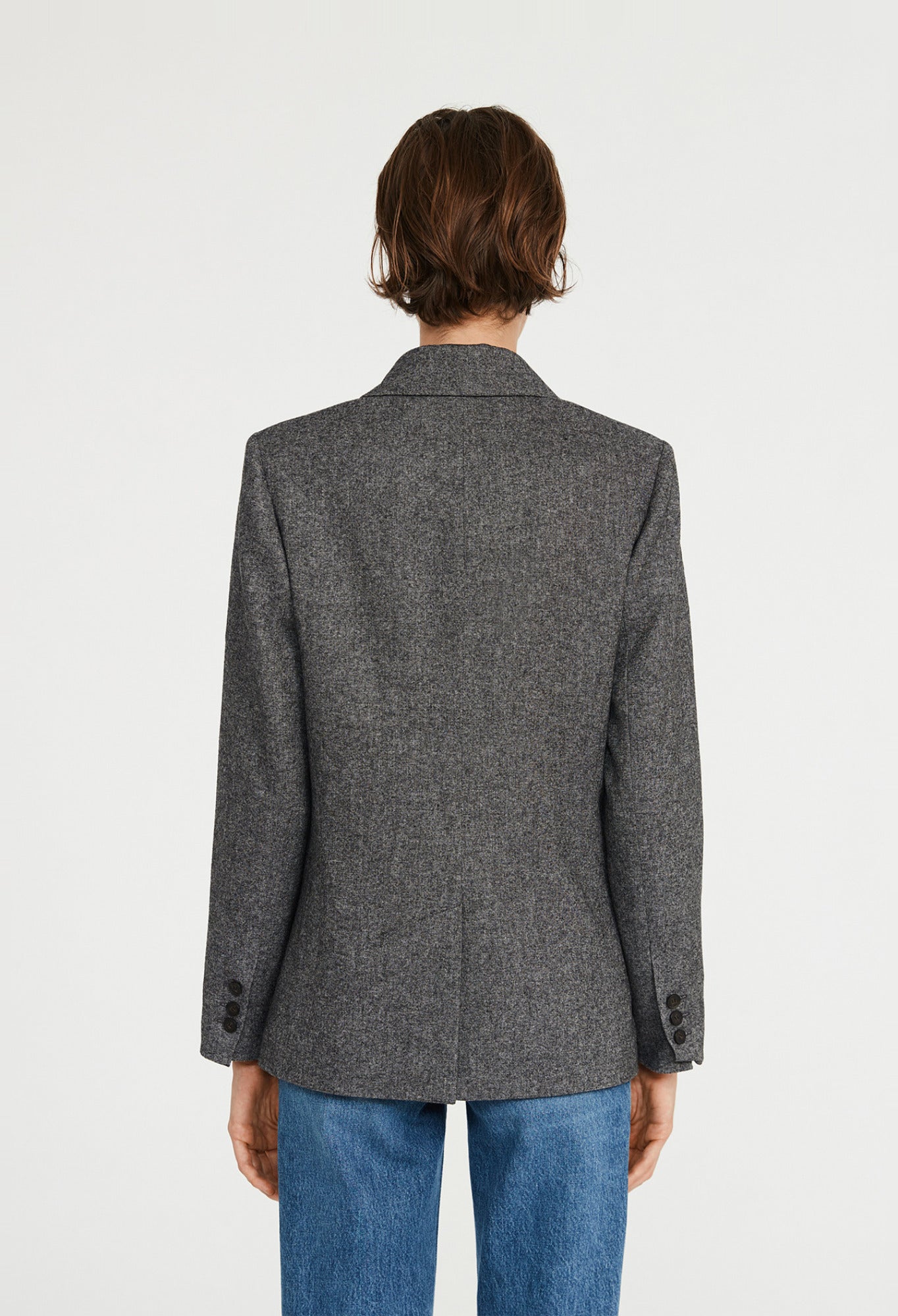 Claudie Pierlot - Tailored Jacket - Villaga - Heather Grey