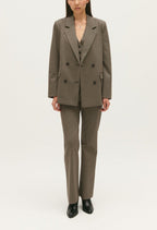 Claudie Pierlot - Veste Tailleur - Vimy Bis - Chocolat