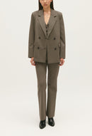 Claudie Pierlot - Veste Tailleur - Vimy Bis - Chocolat