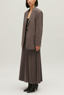 Claudie Pierlot - Veste Tailleur - Verso - Marron Glace