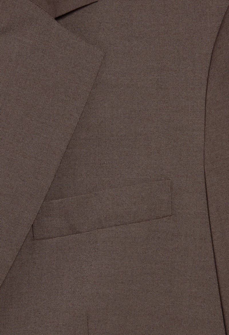Claudie Pierlot - Veste Tailleur - Verso - Marron Glace