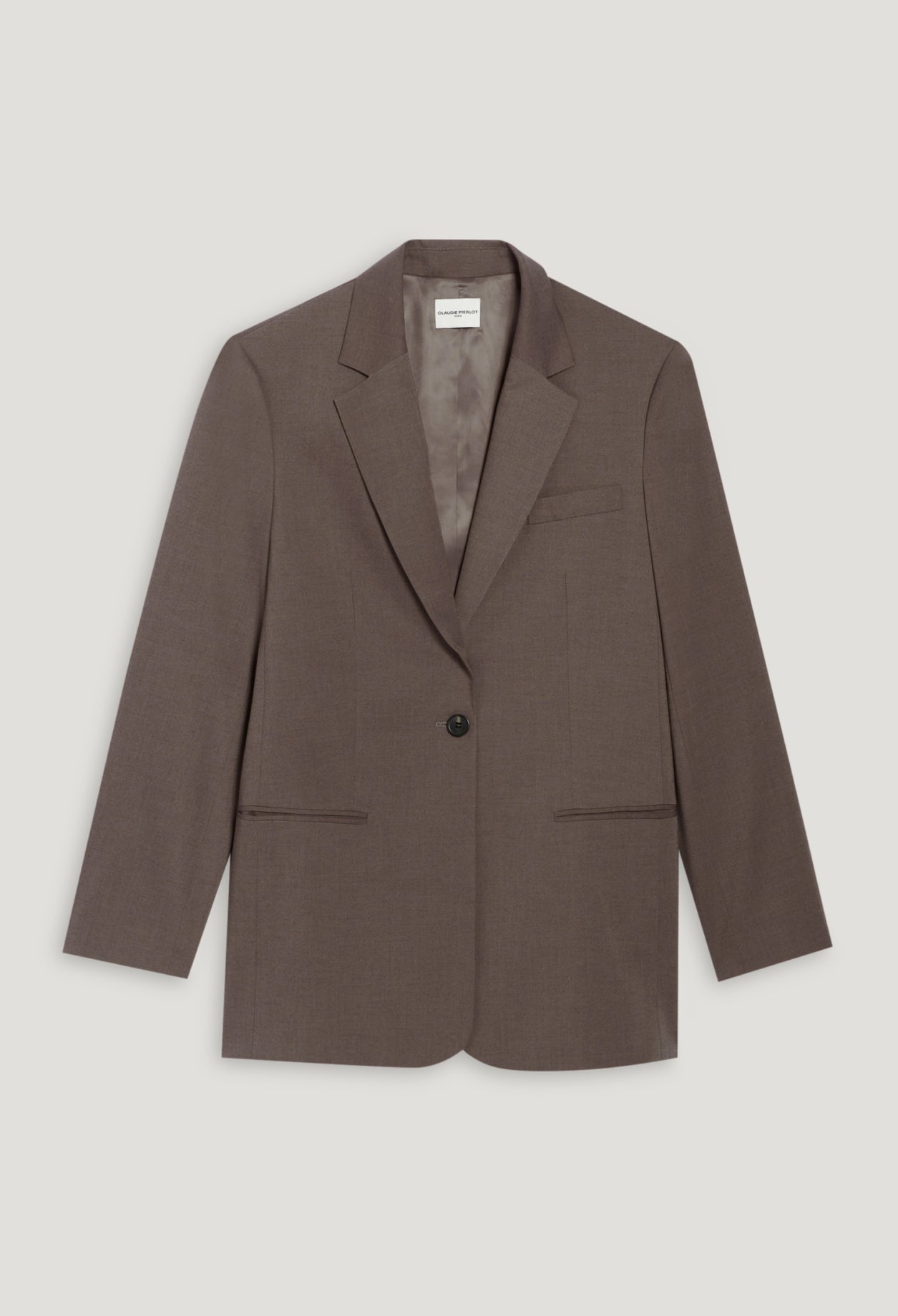 Claudie Pierlot - Verso Tailored Jacket - Iced Brown