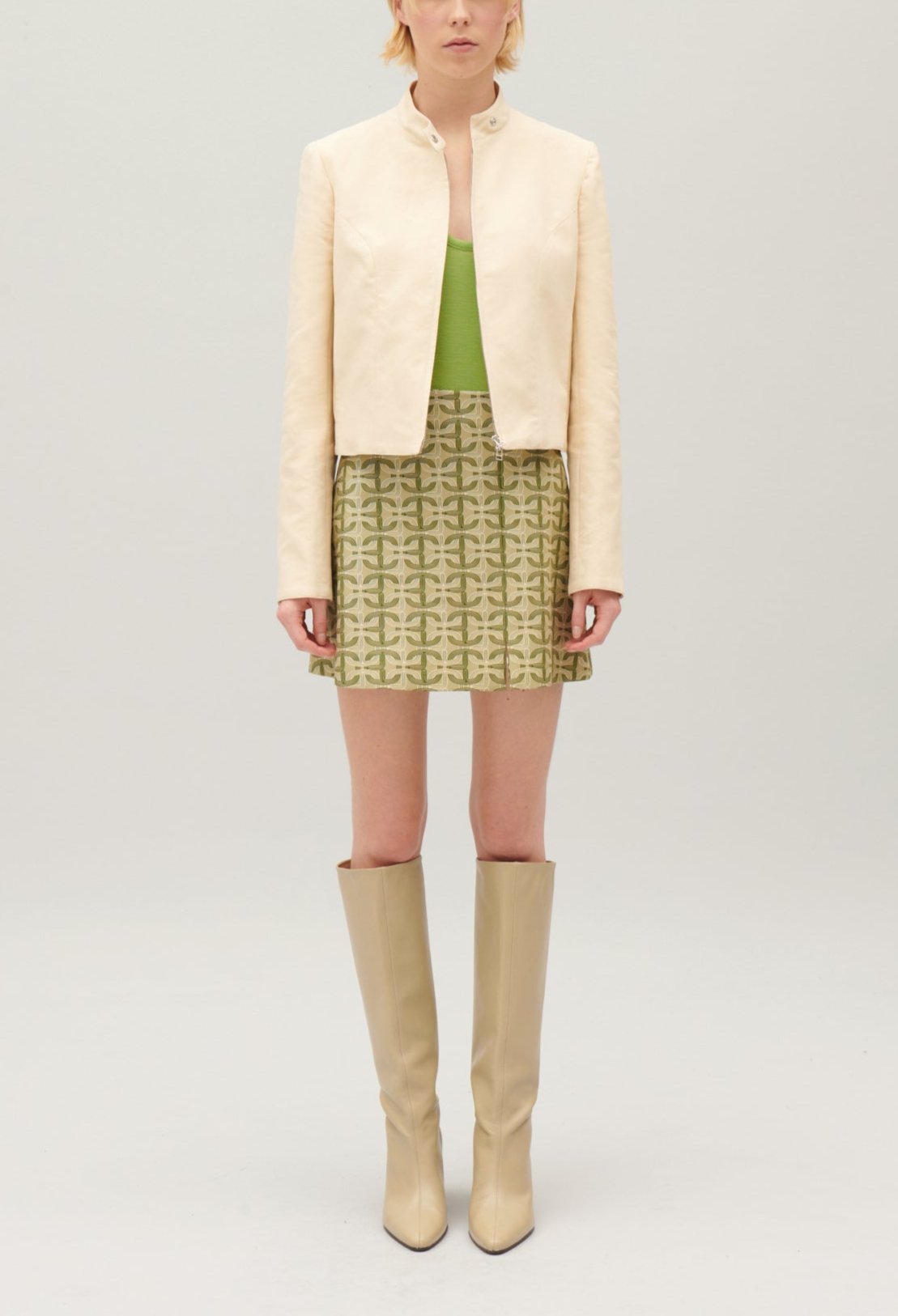 Claudie Pierlot - Veste Tailleur - Virage - Beige Clair