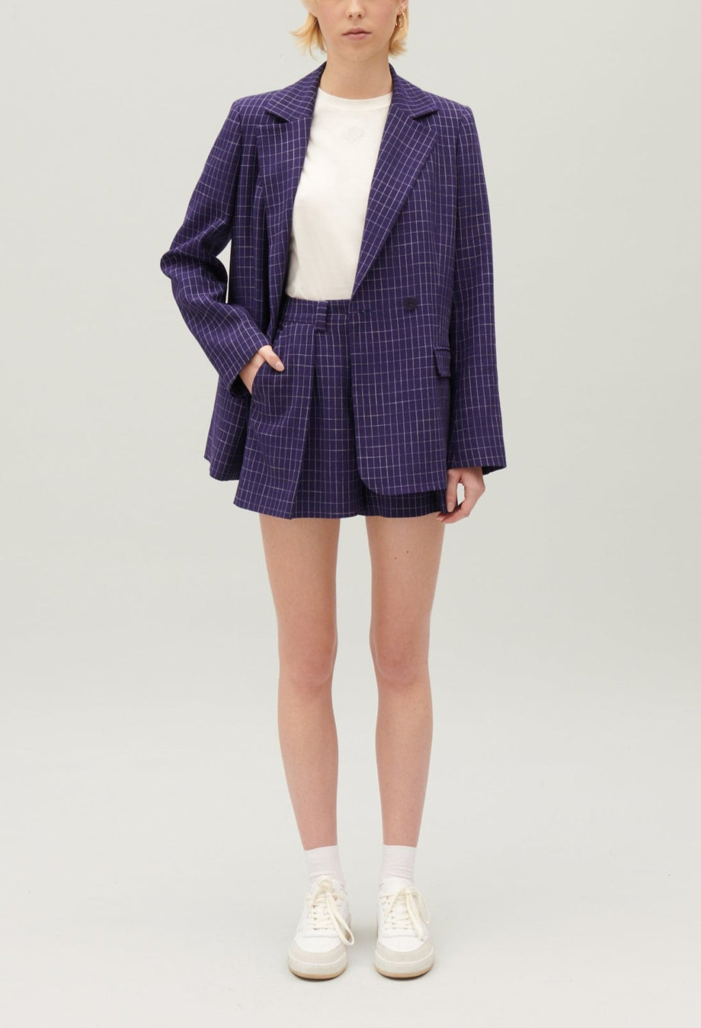 Claudie Pierlot - Veste Tailleur - Villacheck - Indigo