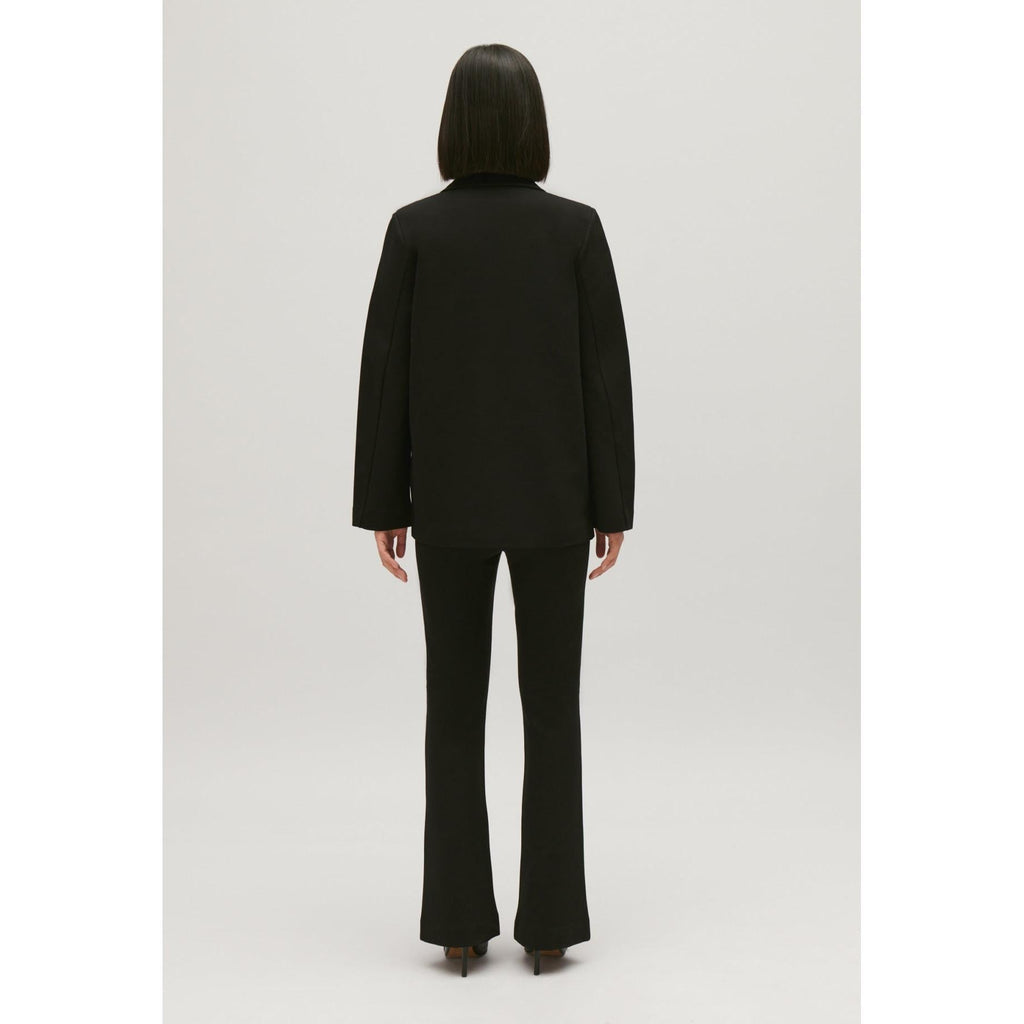 Chaqueta de traje extragrande negra