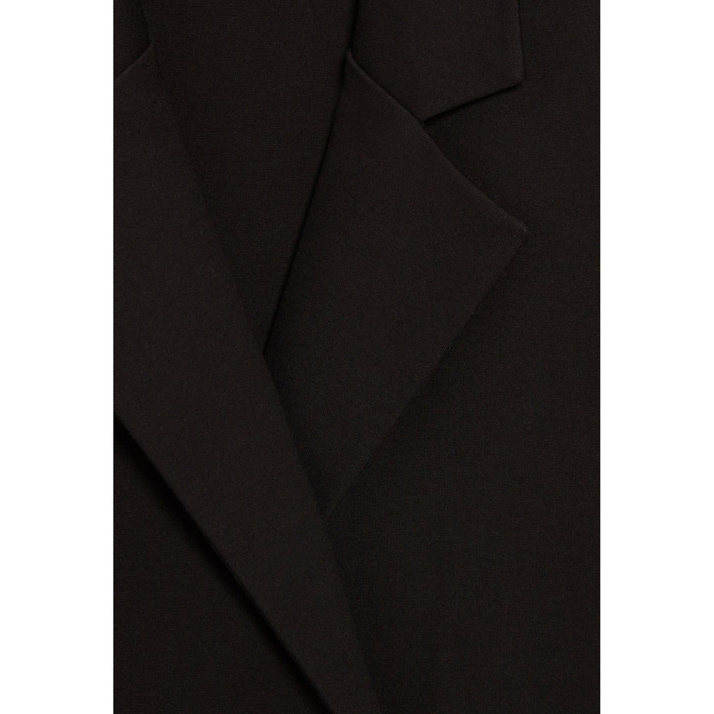Chaqueta de traje extragrande negra