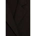 Chaqueta de traje extragrande negra