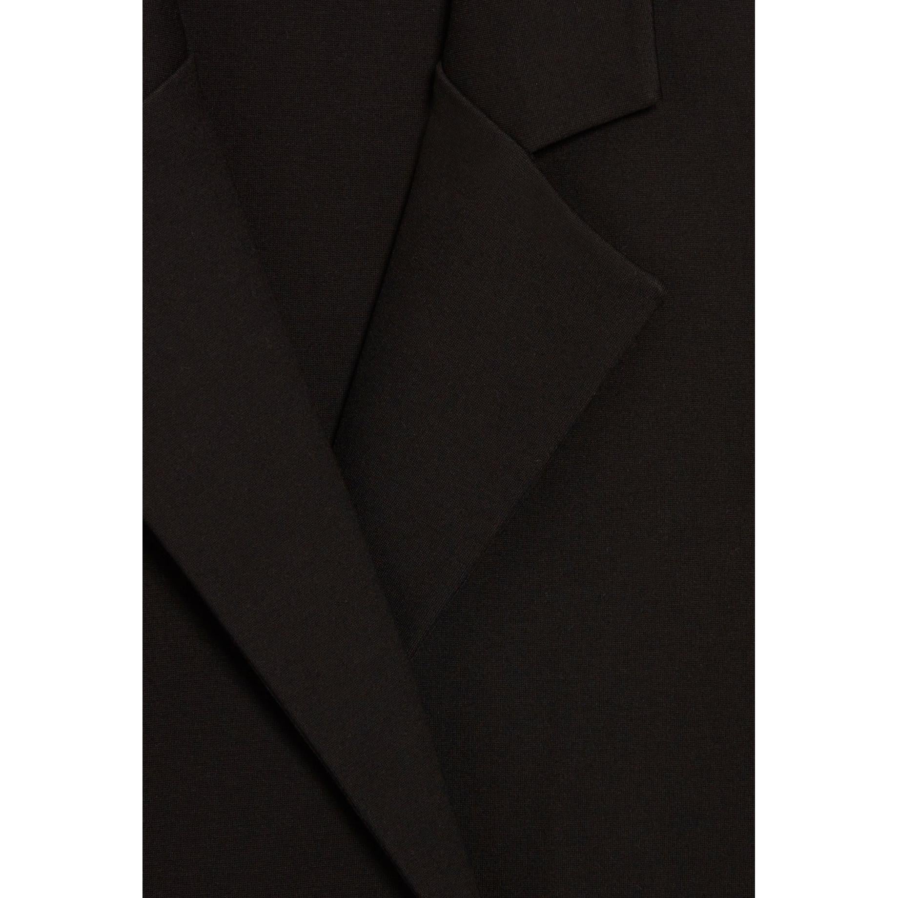 Chaqueta de traje extragrande negra