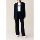 Chaqueta de traje extragrande azul marino