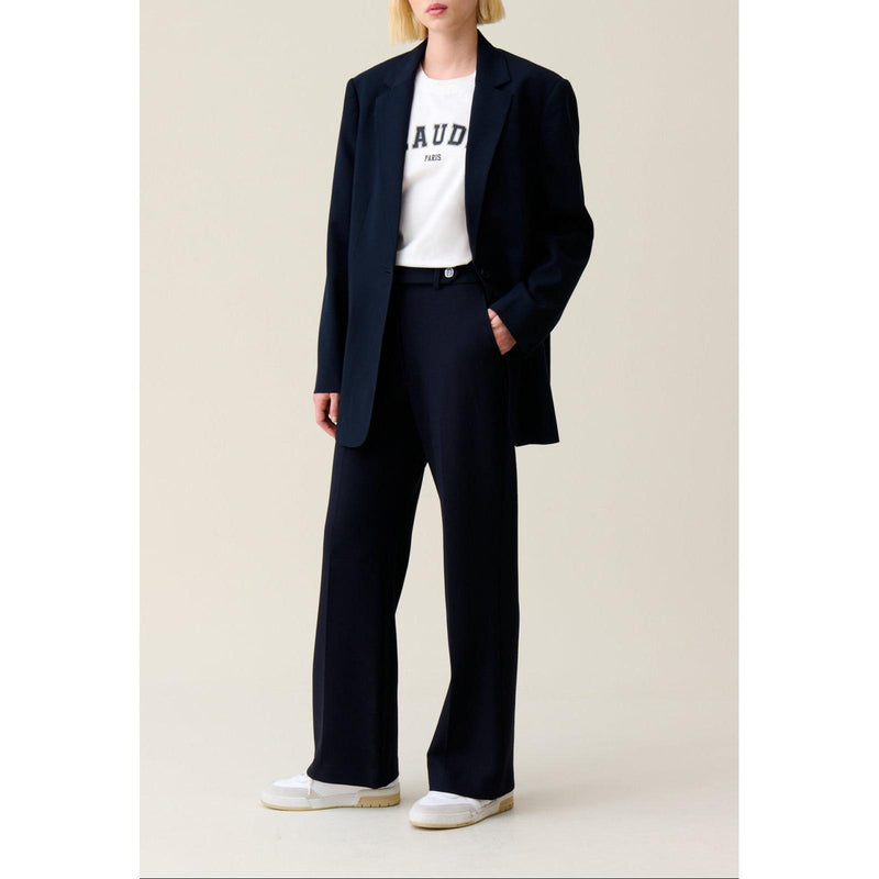 Veste Tailleur Oversize Marine