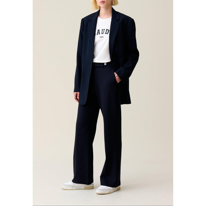Chaqueta de traje extragrande azul marino